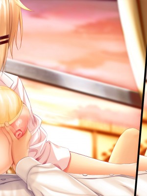 [スタジオ山ロマン] 処女ビッチたちのチ●ポシェア～俺の部屋に入り浸る二人の制服女子との3P性活で素人童貞を卒業した話～_346