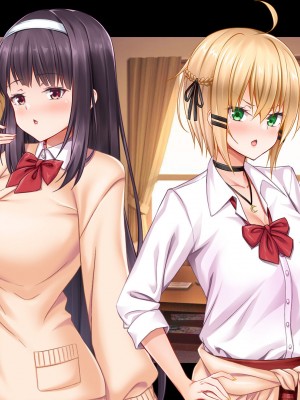 [スタジオ山ロマン] 処女ビッチたちのチ●ポシェア～俺の部屋に入り浸る二人の制服女子との3P性活で素人童貞を卒業した話～_408