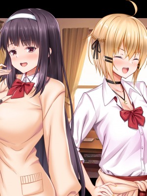 [スタジオ山ロマン] 処女ビッチたちのチ●ポシェア～俺の部屋に入り浸る二人の制服女子との3P性活で素人童貞を卒業した話～_409