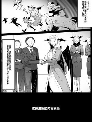 [ぱ～みっしょん (トッポギ)] 女性に危害を加えるとサキュバス牧場に送られる法案が成立してしまったお話｜关于要是对女性产生危害就会被送到魅魔牧场的法案成立的故事 [柠檬水汉化组]_02_01