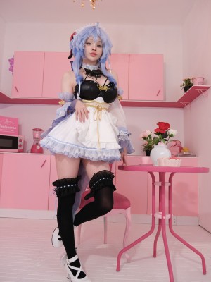 Hidori Rose - Ganyu Maid_11