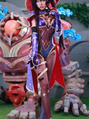 [凰儿_] 申鹤场照第一套 + 莫娜_15