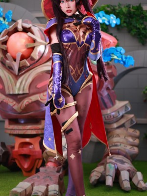 [凰儿_] 申鹤场照第一套 + 莫娜_21