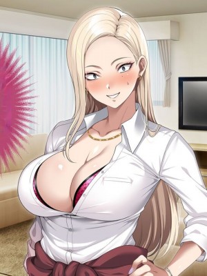 [アイチルワークス (林チェリー)] 息子の彼女のギャルをお父さんが孕ませた話 [中国翻訳]_028