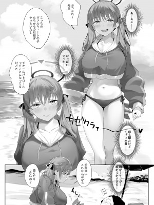 [LV426 (メカしゃれこうべ)] Beach of fire (ブルーアーカイブ) [DL版]_05