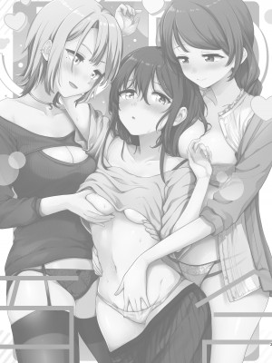 [スノードロップス (よろず)] 3P百合えっちアンソロジー [透明声彩汉化组] [DL版]_004