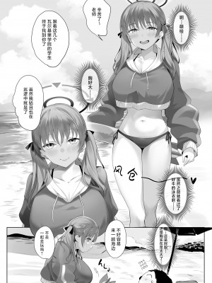 [LV426 (メカしゃれこうべ)] Beach of fire (ブルーアーカイブ) [白杨汉化组] [DL版]_05