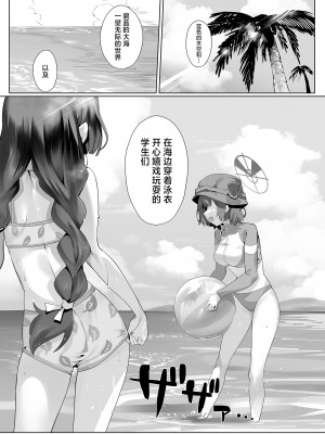 [LV426 (メカしゃれこうべ)] Beach of fire (ブルーアーカイブ) [白杨汉化组] [DL版]_03