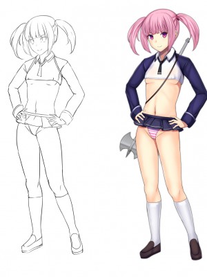 [妄想Caution (ダイアル)] 戦姫バッドエンド外伝 -聖なる学園と狂った校則- [天煌汉化组]_191