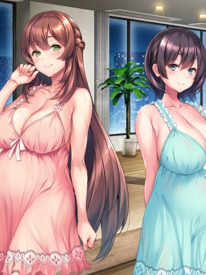 [クレージュアクセル] 続・姉妹ノ楽園～俺の事が大好きすぎる爆乳姉妹とドスケベ合法子作り性活～_385