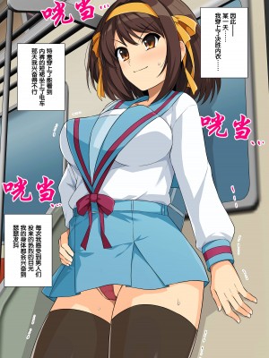 [haruhisky] 涼宮ハルヒの最終痴〇電車 (涼宮ハルヒの憂鬱) [Rogan个人翻译]_21