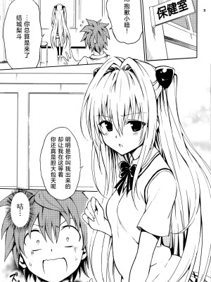 (C103) [きょくちょ局 (きょくちょ)] えっちぃのは嫌いですか？(To LOVEる -とらぶる-）[种植园汉化]_18