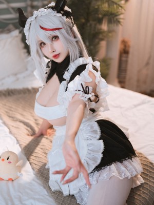 Rioko凉凉子 港区的龙女仆 无码_26