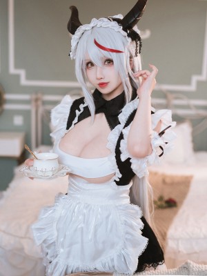 Rioko凉凉子 港区的龙女仆 无码_24