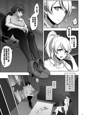 [蕎麦部 (らっそん)] 絵里と希の情事録1 (ラブライブ!) [拉拉肥個人漢化] [DL版]_08