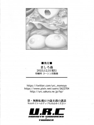 (C103) [U.R.C (桃屋しょう猫)] ましろ姦 (ひろがるスカイ!プリキュア) [魔法汉化组]_33