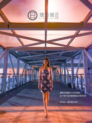 [深夜企划] 理万姬 - 集市露出摆摊_(03)