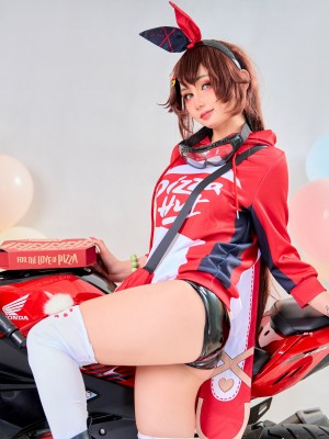 Joyce Lin2x - Amber Pizza (Genshin Impact)_003