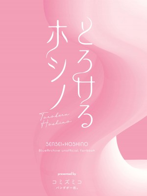 (C103) [パンダが一匹。 (コミズミコ)] とろけるホシノ (ブルーアーカイブ)_26