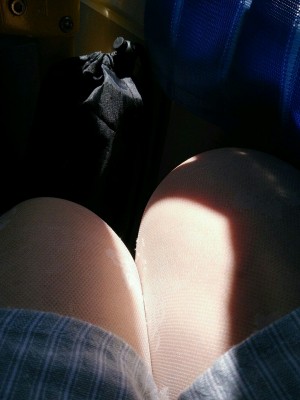 苏苏小公主酱 - 操场白色蓝裙_008