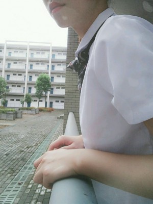 苏苏小公主酱 - 学校学生服露出_010