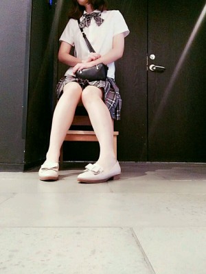 苏苏小公主酱 - 学校学生服露出_023