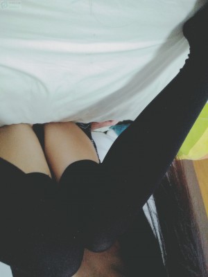 安久奈白 - 吊带袜_017