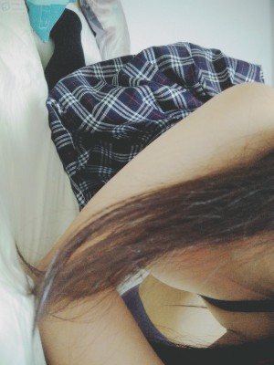 安久奈白 - 吊带袜_026