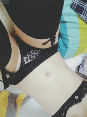 安久奈白 - 吊带袜_028