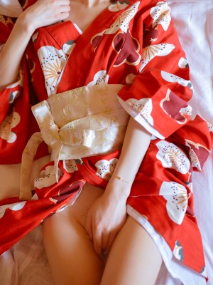 萌兰酱(萌小兔 草莓味兰兰)  - 和服_069