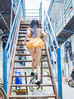 萌兰酱(萌小兔 草莓味兰兰)  - 上海大学露出_076