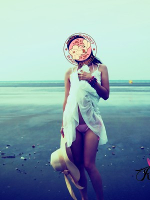 蕾丝兔宝宝 - 海滨白裙_010