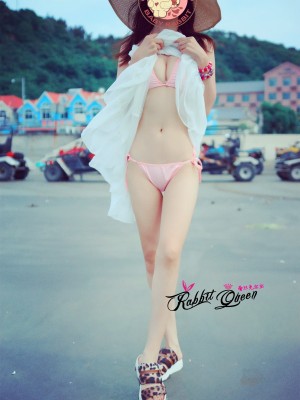 蕾丝兔宝宝 - 海滨白裙_016