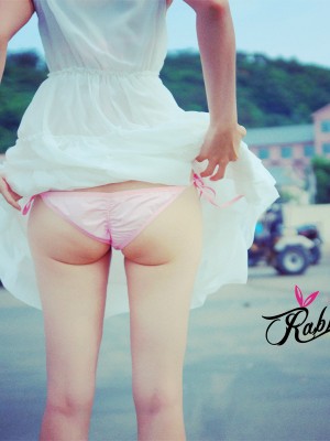 蕾丝兔宝宝 - 海滨白裙_017