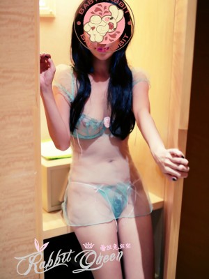 蕾丝兔宝宝 - 绿透情趣_002