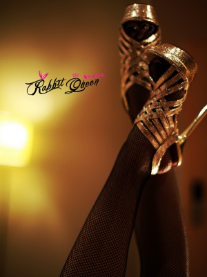 蕾丝兔宝宝 - 黑透情趣_034