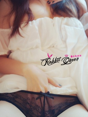 蕾丝兔宝宝 - 床上白裙_7A-26