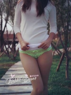 蕾丝兔宝宝 - 透出内裤_024