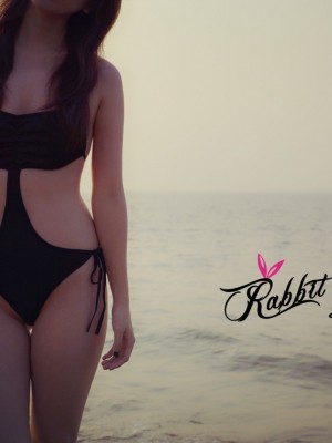 蕾丝兔宝宝 - 海边露出_066