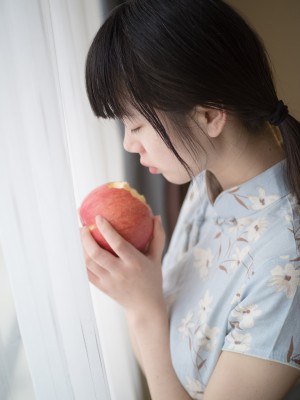 西尔酱 - 兰草旗袍_002