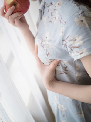 西尔酱 - 兰草旗袍_003