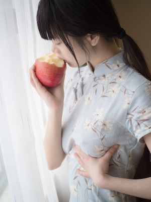 西尔酱 - 兰草旗袍_004