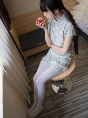 西尔酱 - 兰草旗袍_006