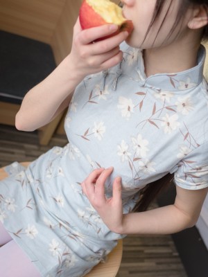 西尔酱 - 兰草旗袍_009