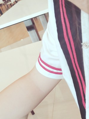 安久奈白 - 教室露出_046