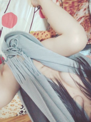 安久奈白 - 披巾_017