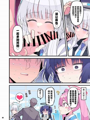 [角砂糖 (よろず)] ブルアカイチャラブエロ合同「絶倫大祭」(ブルーアーカイブ)｜蔚蓝档案浓密恩爱エロ合同「绝伦大祭」[欶澜汉化组×白杨汉化组×颠佬旅者汉化组] [DL版]_038