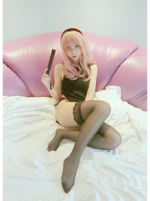 逐月su - 黑色旗袍_006