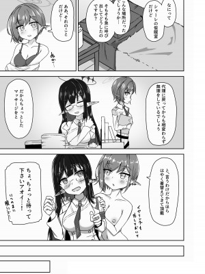 (C103) [深緑茶葉園 (ちびちょす)] アオイの特別エステ施術報告書 (ブルーアーカイブ)_04