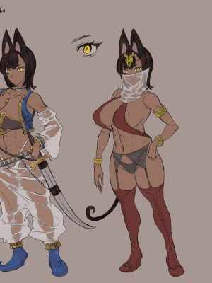 [ERECT TOUCH (エレクトさわる)] ふたなり剣舞士ジャシム_047